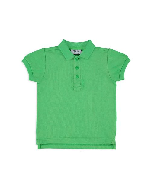 Camiseta Polo Manga Corta  Verde de Bebé Niño