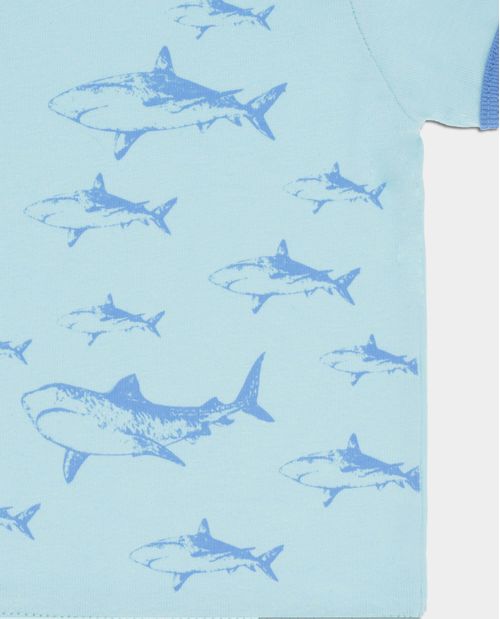Camiseta Estampado Monogramatico