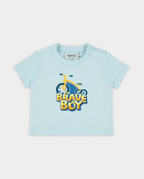 Camiseta Manga Corta de Bebé Niño